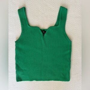 Women’s Medium Green Knit Tank